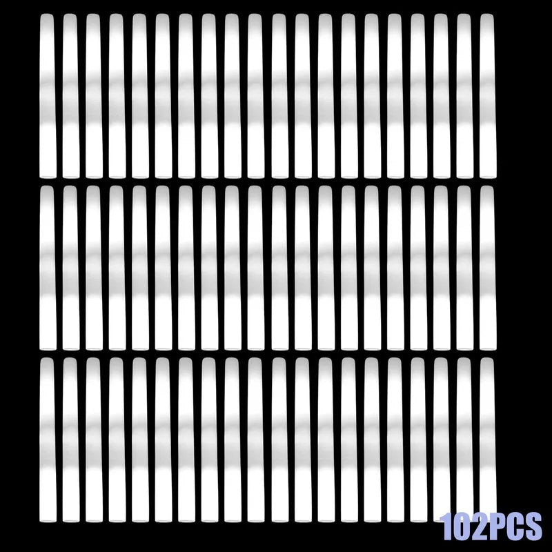 102Pcs LED Colorful Glow Cheer Tube Stick Camping Glow Sticks Dark Light Party Bulk Decoration Wedding Sticks Foam Supplies