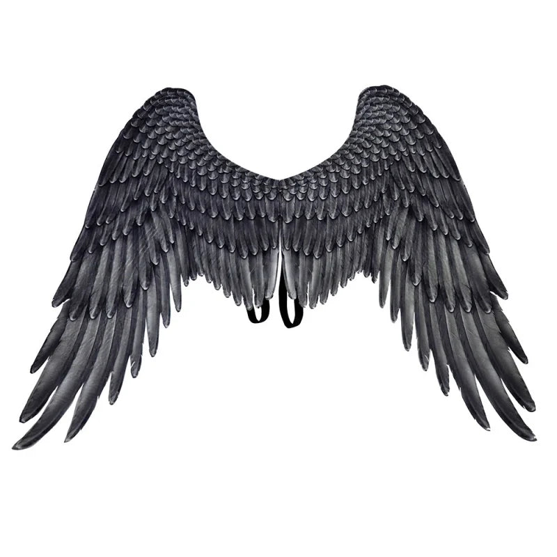 Artificial 3D Angel Wing Halloween Theme Party Cosplay Costume Non-Woven Fabric Foldable for Adults Men Women Animate Comiket