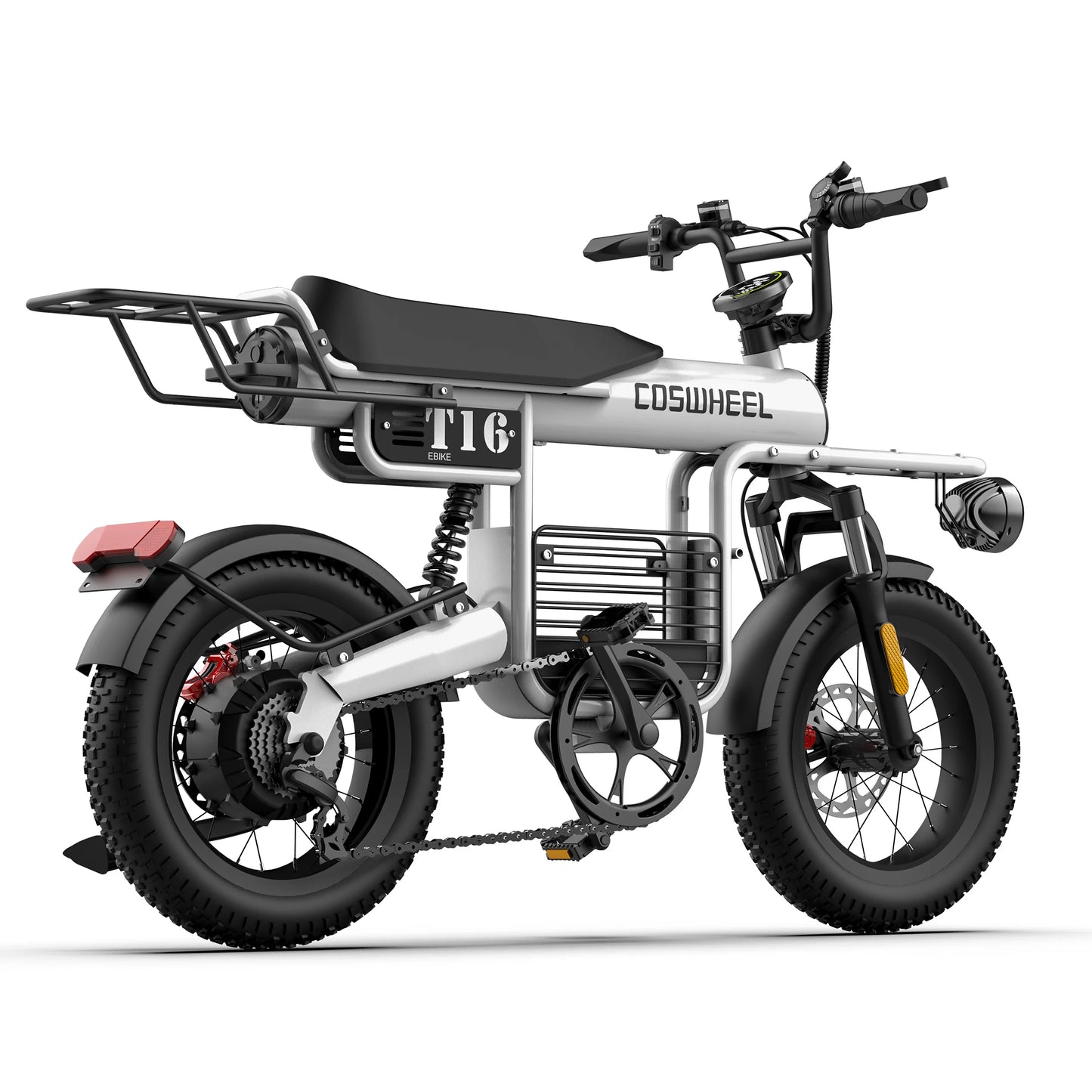 Coswheel T16 adult E-bike 1000W 48V20Ah battery commute Electric Bike,16-inch Fat Tire E-Mountain bike