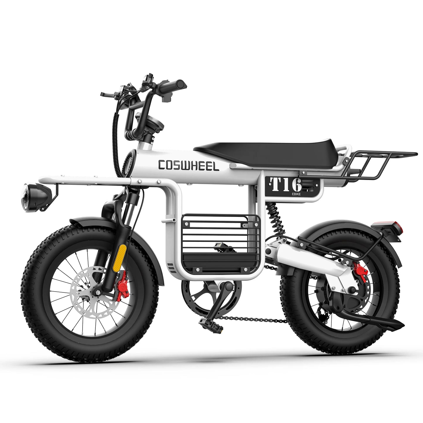 Coswheel T16 adult E-bike 1000W 48V20Ah battery commute Electric Bike,16-inch Fat Tire E-Mountain bike