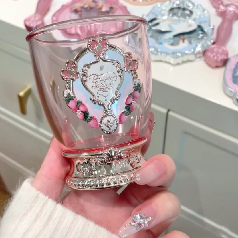 Flower Knows 9th Anniversary Desktop Mirror Air Cushion Comb Brush Bucket