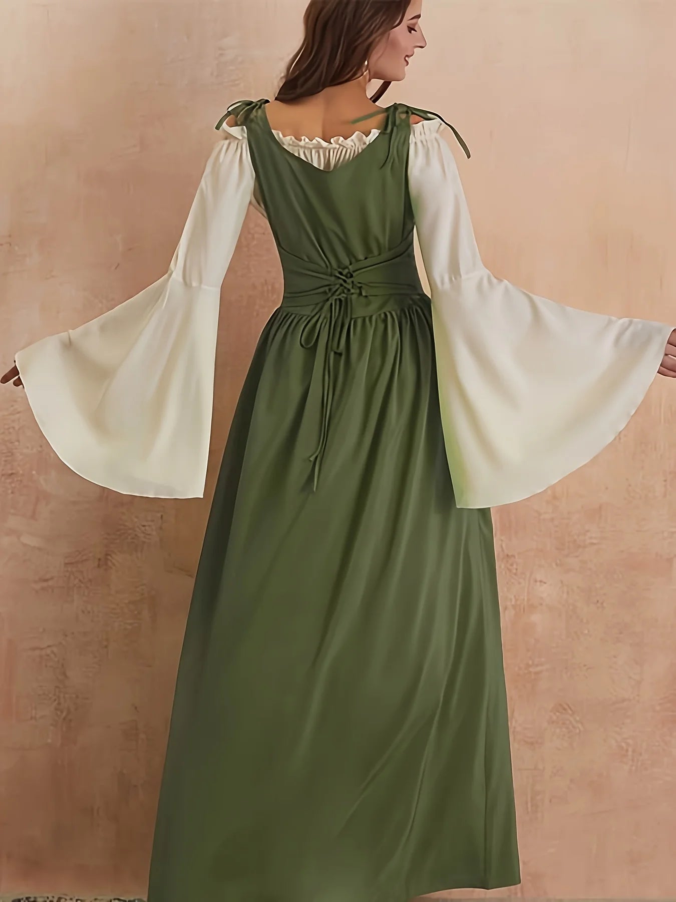 Womens's Medieval Renaissance Costume Cosplay Over Dress