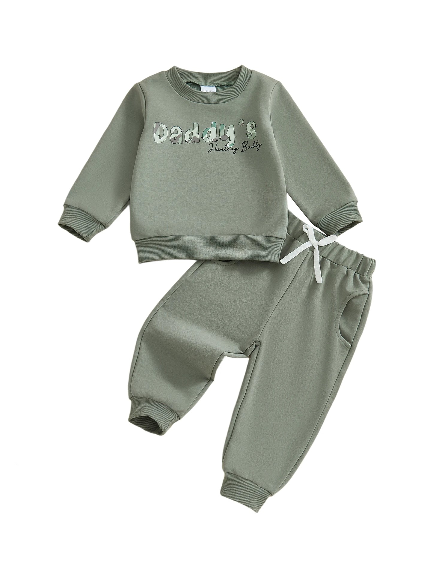 Adorable Infant Girl Winter Outfit Floral Print Hooded Jacket and Pants 2 Piece Set for Cold Weather Style