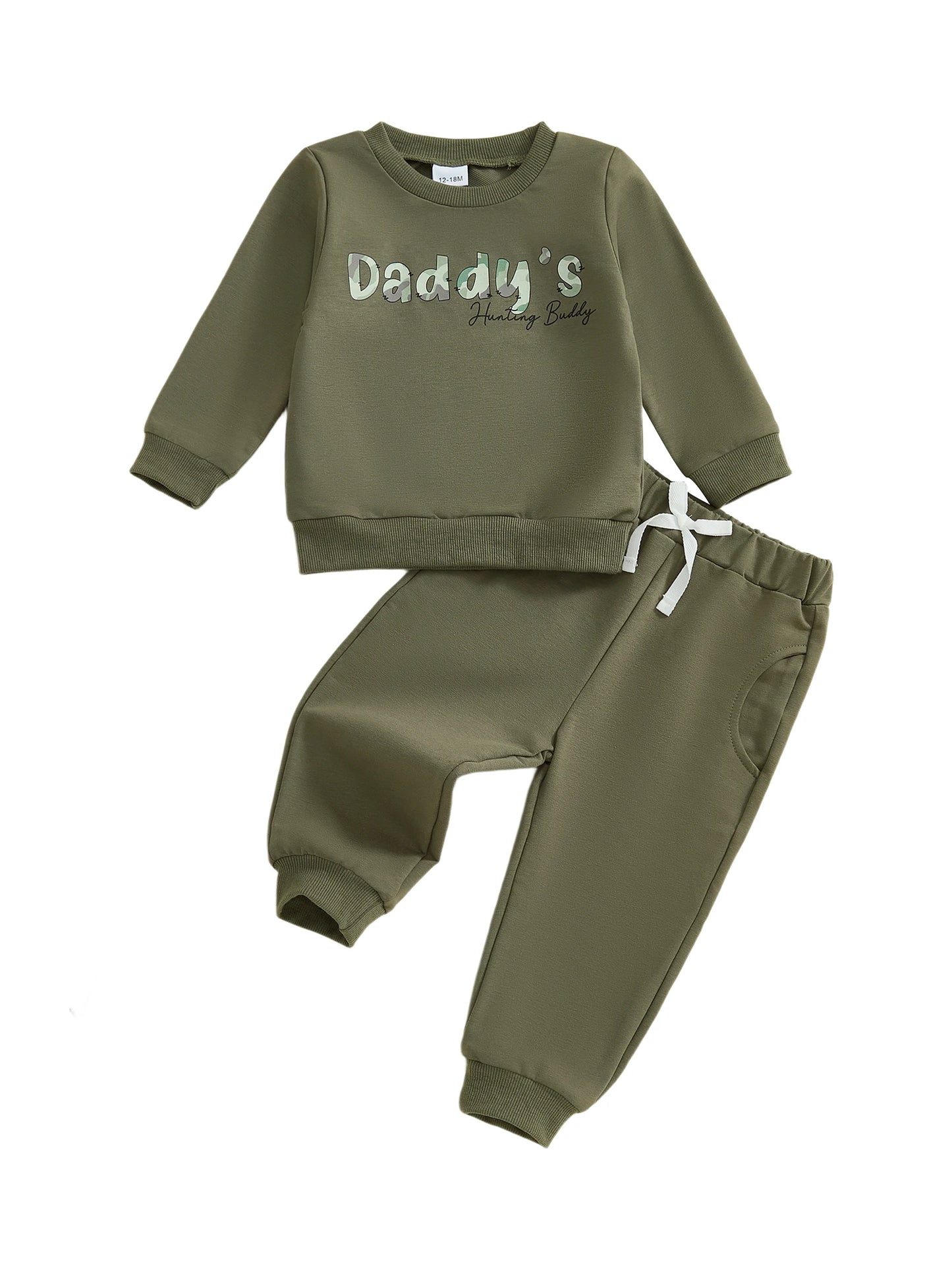 Adorable Infant Girl Winter Outfit Floral Print Hooded Jacket and Pants 2 Piece Set for Cold Weather Style