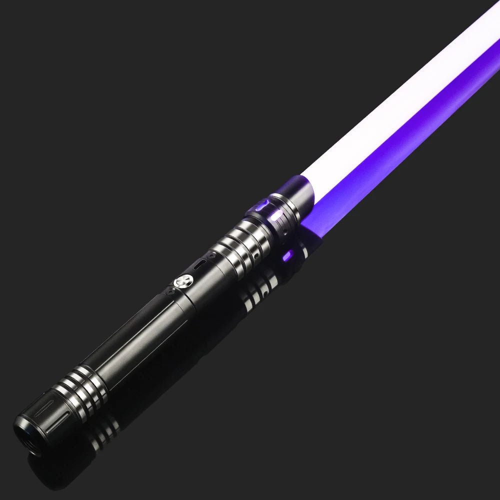 Light up Saber Luminous Toy For Kids Rechargeable 2 In 1 FX Dueling With 16 Colors 3 Sounds Modes For Children's Day Birthday Ha