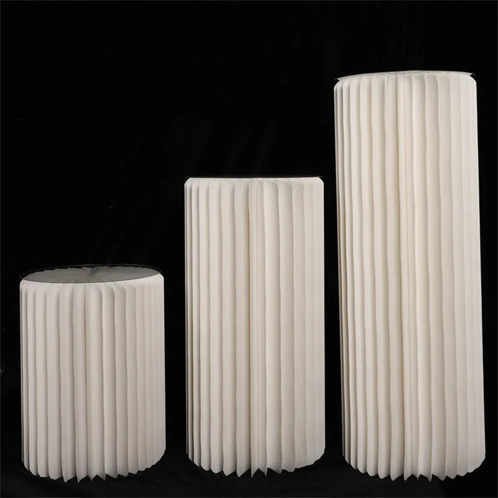 Cylindrical Paper Folding Festival Decoration Background Ornament Wedding Cake Stand Dessert Table Birthday Party Ramadan Decora