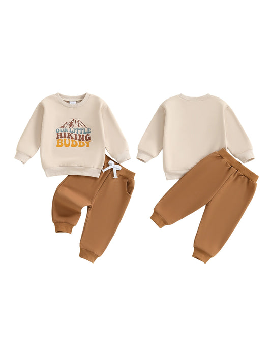 Adorable Infant Girls Winter Set Stylish Animal Print Hoodie with Cozy Fleece Lined Leggings 2 Piece Outfits for Cold Weather