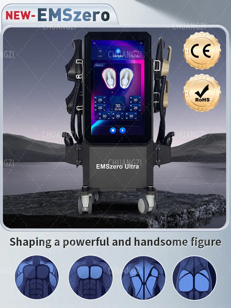 Myoslim Ultra Nova Machine Professional Body Sculpting 6500W Myoslim RF Muscle Stimulation Weight Loss Muscle Training