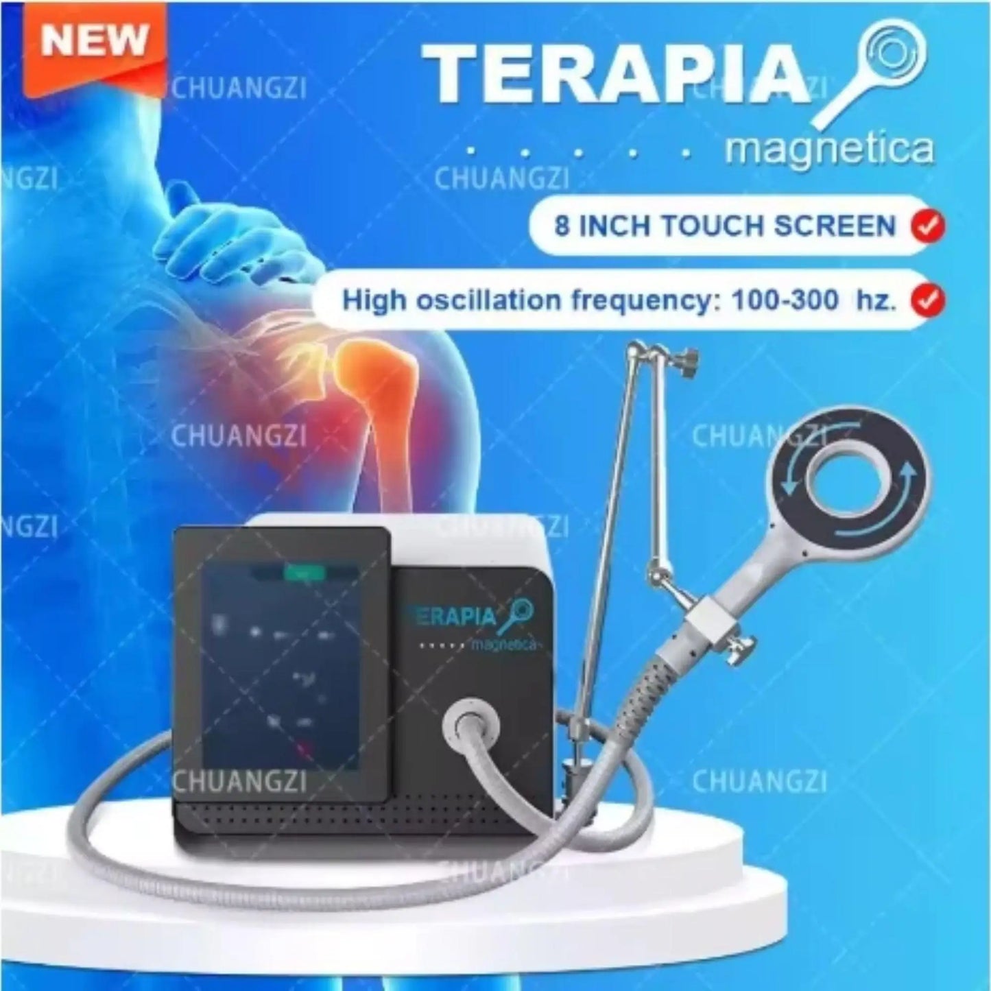 Emtt Physio Magneto therapy Hottest Magnetoterapia Pain Relief PEMF Sports Injury Therapy Magnetotherapy Physiotherapy Device