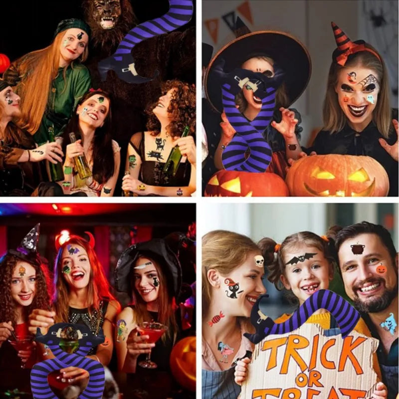 Halloween Witch Legs Perfect For Storage Reuse Decoration Pendant Festival Party Room Door Wall Ornament Wicked Witch Thighs