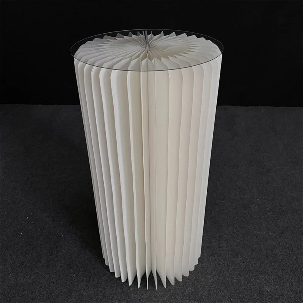 Cylindrical Paper Folding Festival Decoration Background Ornament Wedding Cake Stand Dessert Table Birthday Party Ramadan Decora
