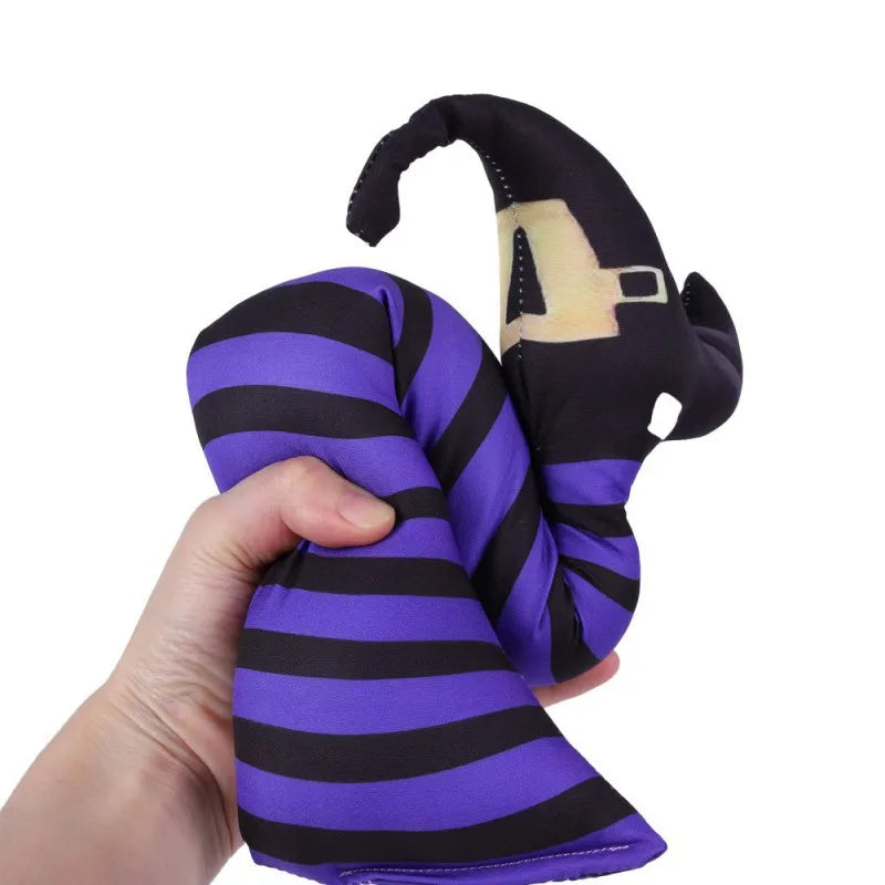 Halloween Witch Legs Perfect For Storage Reuse Decoration Pendant Festival Party Room Door Wall Ornament Wicked Witch Thighs