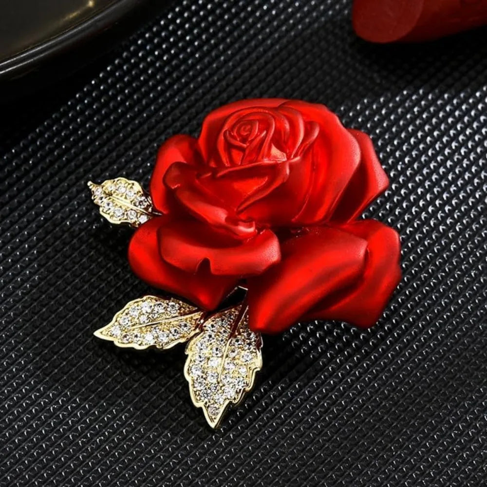 Floral Series Brooch Pins For Women Fashion Costume Pearl Flower Designer Broach & Pins Jewelry Christmas Gift