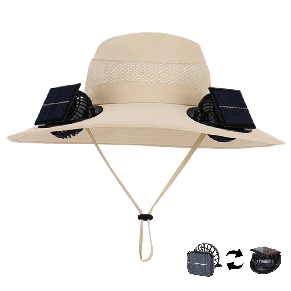 Sunshade Fishing Hat Quick-Dry Large Edge Cooling Hat 3 Modes Outdoor Drawstring Fishing Hat for Outdoor Riding Hiking Fishing
