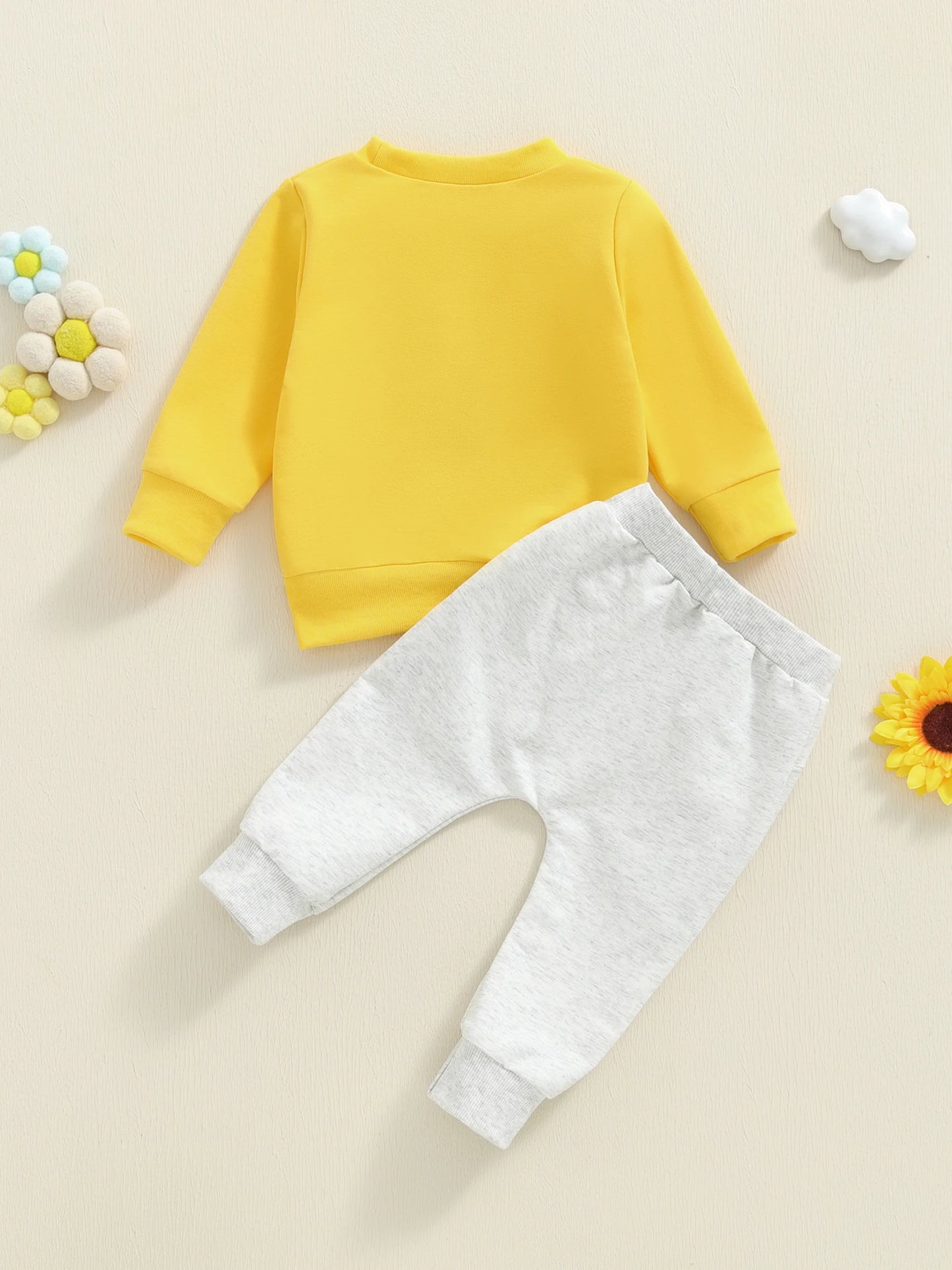 Adorable Infant Girls Winter Set Stylish Floral Print Hoodie with Leggings 2 Piece Outfits for Cold Weather