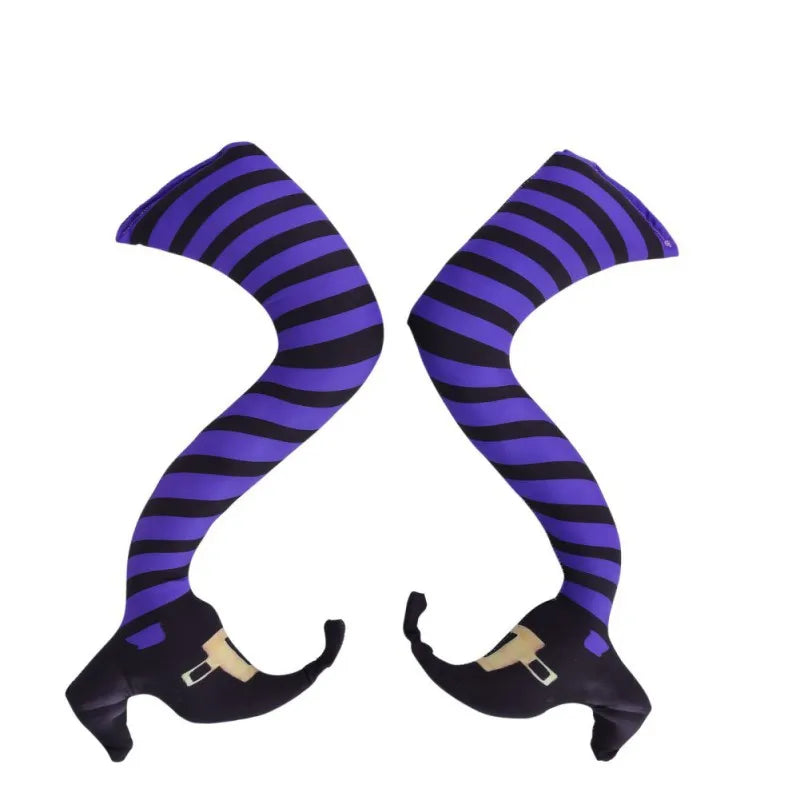 Halloween Witch Legs Perfect For Storage Reuse Decoration Pendant Festival Party Room Door Wall Ornament Wicked Witch Thighs