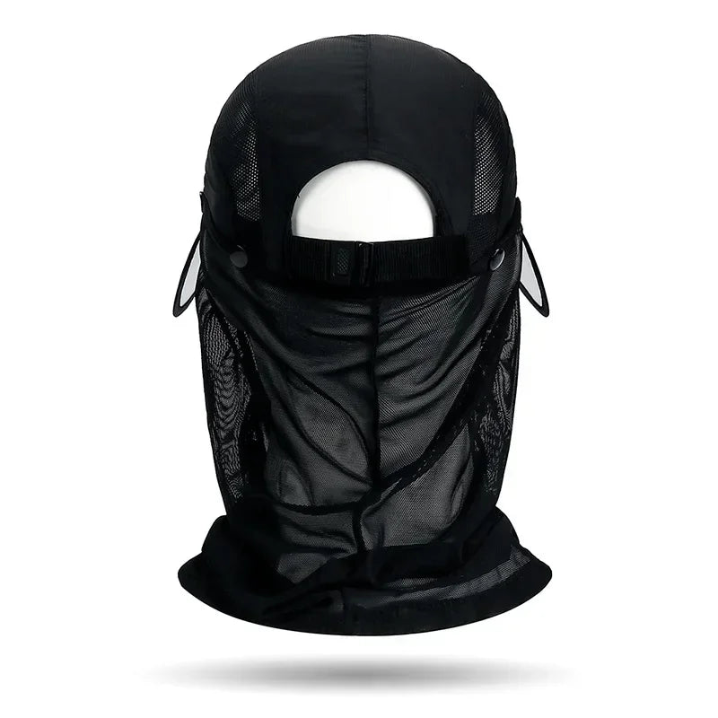 360 ° portable fishing sun hat, outdoor cycling and hiking sun protection, detachable and adjustable fishing equipment