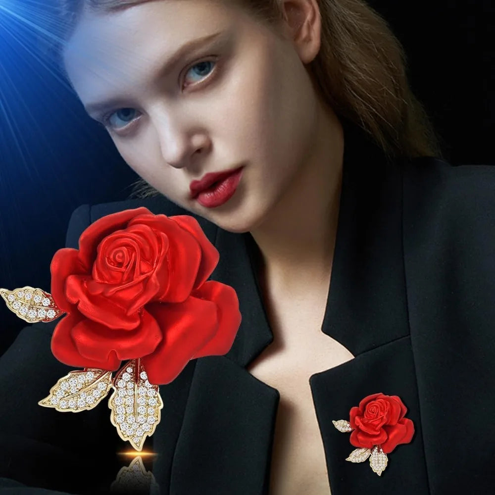 Floral Series Brooch Pins For Women Fashion Costume Pearl Flower Designer Broach & Pins Jewelry Christmas Gift