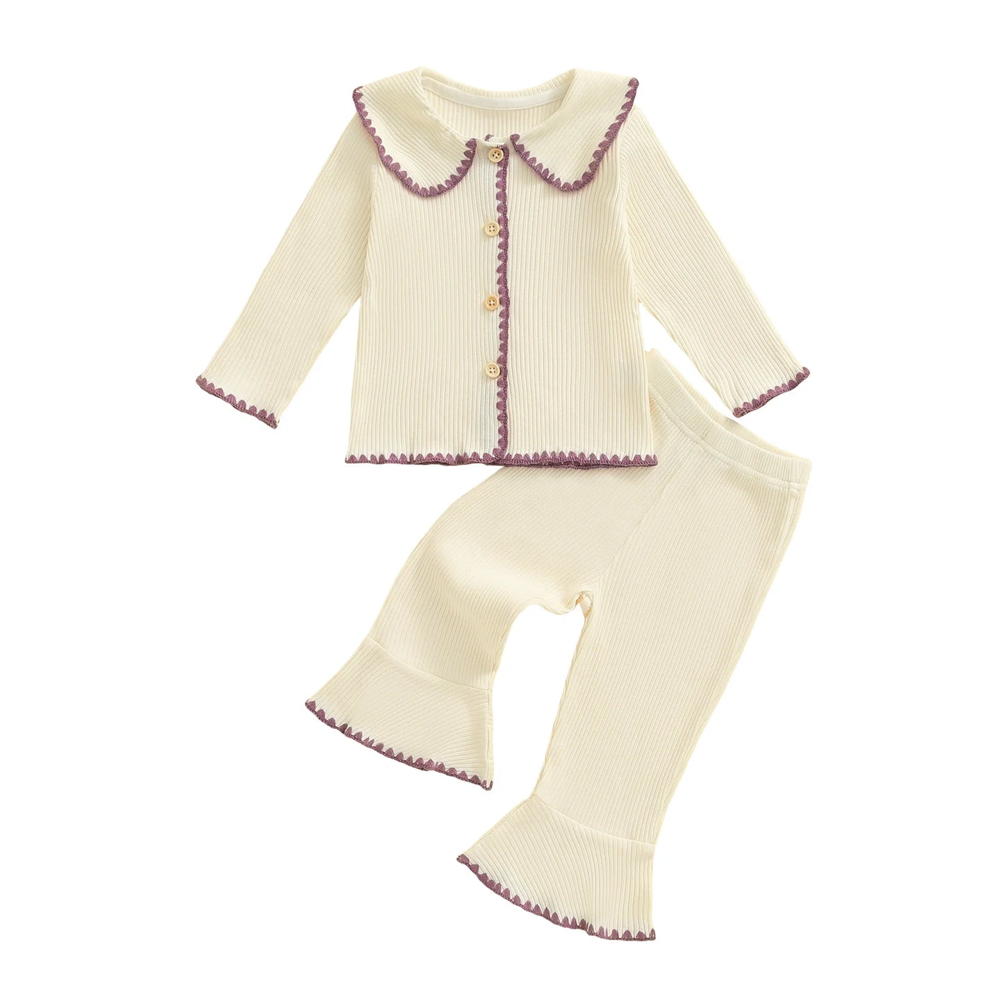 Cute Baby Girl Autumn Clothes Ruffle Sleeve Floral Print Top Bowknot Suspender Skirt 2 Piece Outfit Set for Toddler