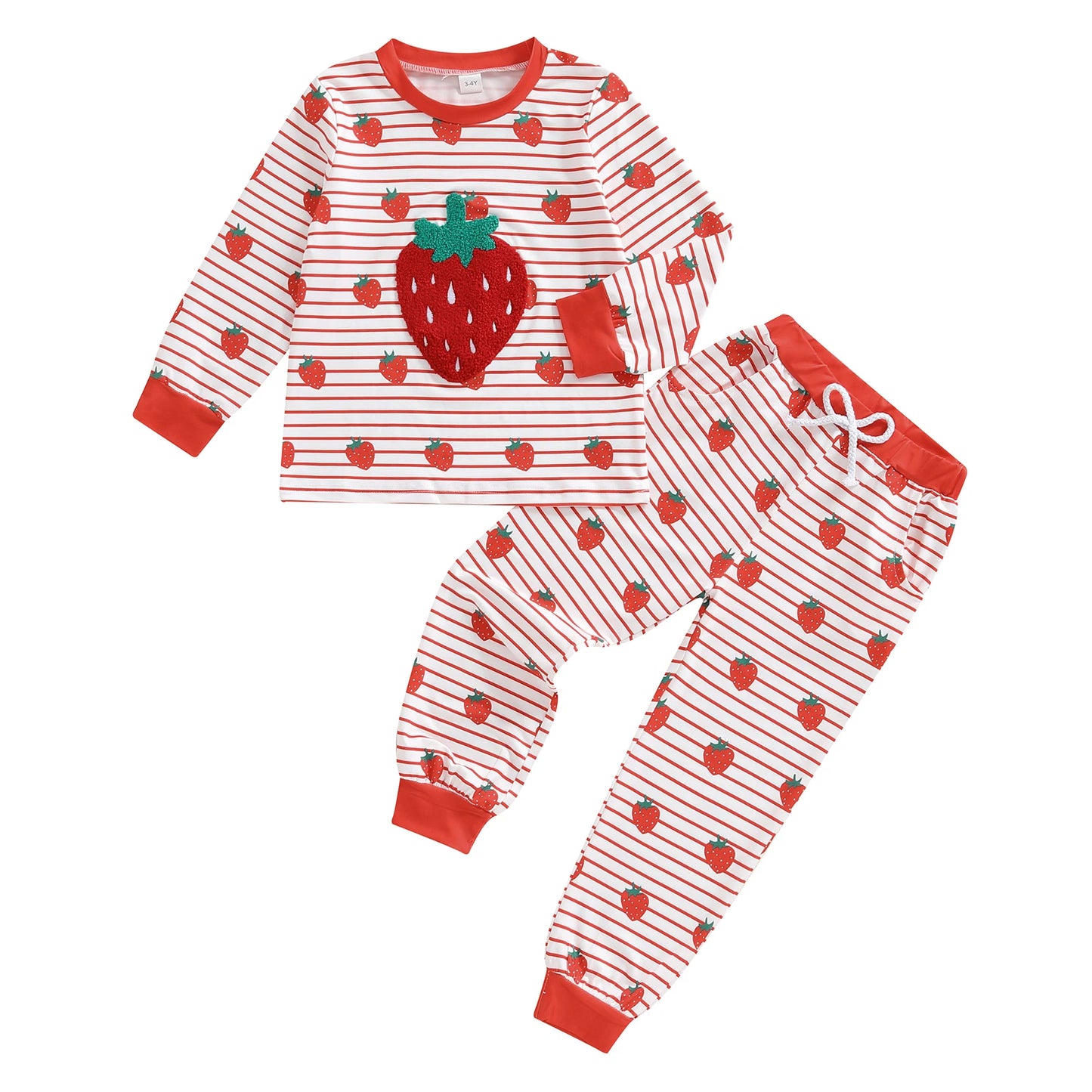 Adorable Baby Girl 2-Piece Winter Outfits with Cute Bear Print Hoodie and Pants Set Toddler Clothes for Cold Days