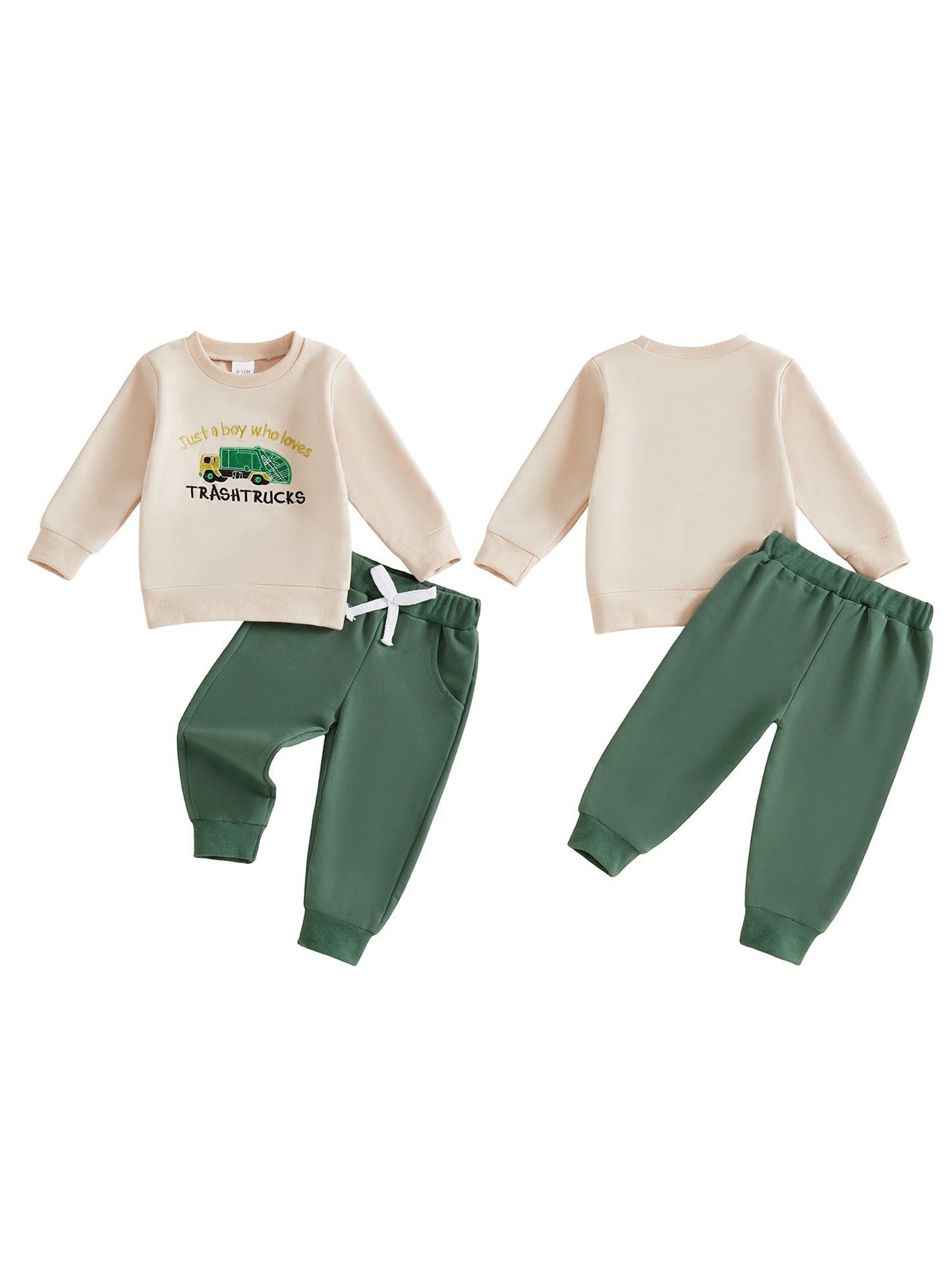 Toddler Girl 2Pcs Winter Outfit Long Sleeve Unicorn Embroidery Hoodie Leggings Set Cozy Clothes for Cold Days