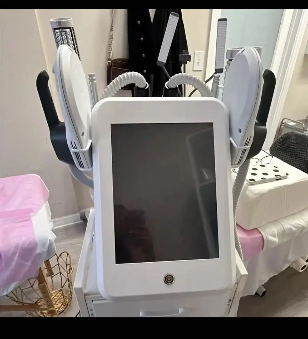 Newest Vacuum Inner Ball Roller 360 Degree Rolling Cellulite Massage Weights Loss Machine Body Muscle body slimming fat removal