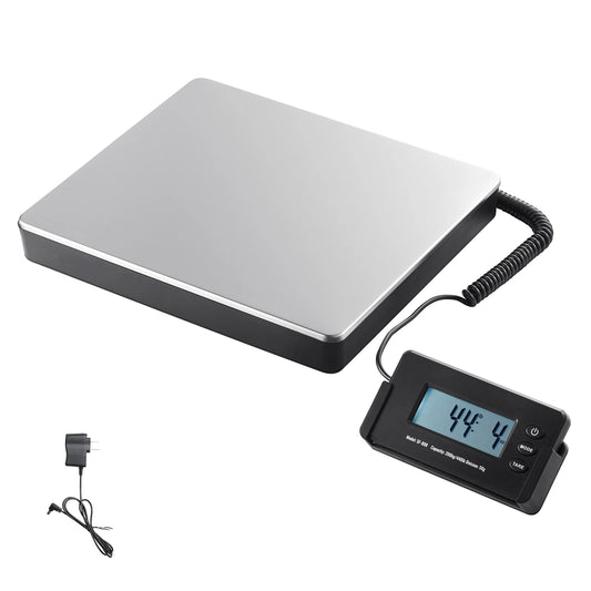 SucceBuy 440 Lbs Digital Shipping Scale Tare Function HD LCD