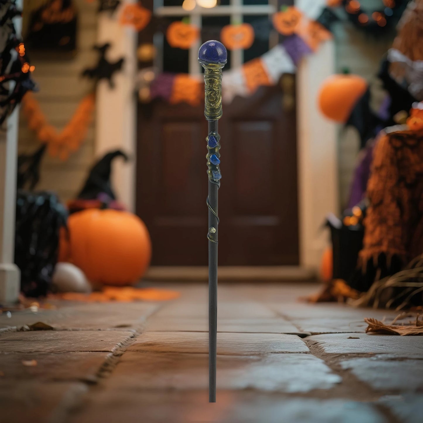 Magical Crystal Ball Halloween Costume Accessory for Witch Wizard Masquerade Party Dress Up Supplies and Props