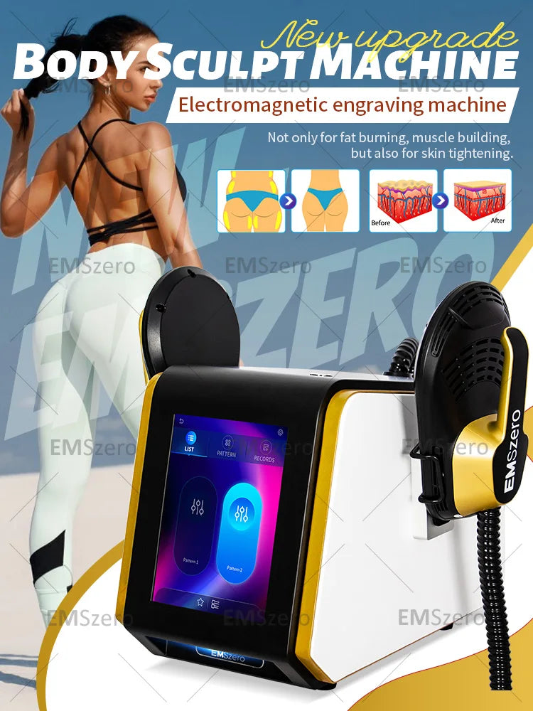 6500w NEO Body Slimming 15 T Nova Fat Burning Muscle Body Sculpting Electromagnetic Stimulate Sculpt Therapy Machine