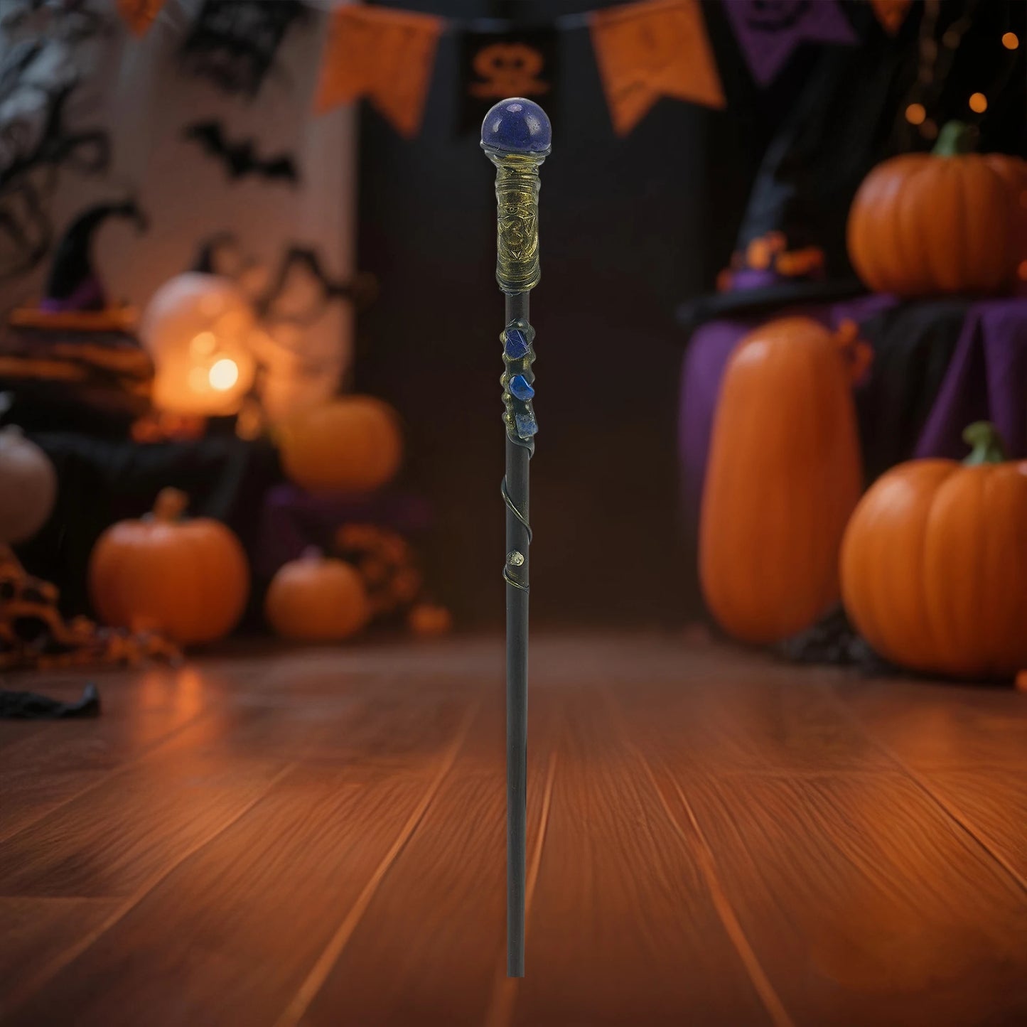 Magical Crystal Ball Halloween Costume Accessory for Witch Wizard Masquerade Party Dress Up Supplies and Props