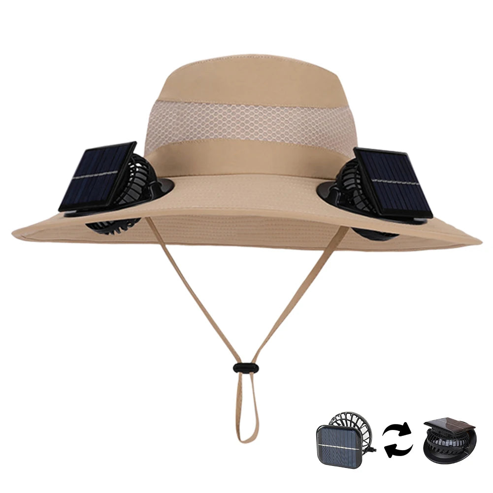 Sunshade Fishing Hat Quick-Dry Large Edge Cooling Hat 3 Modes Outdoor Drawstring Fishing Hat for Outdoor Riding Hiking Fishing