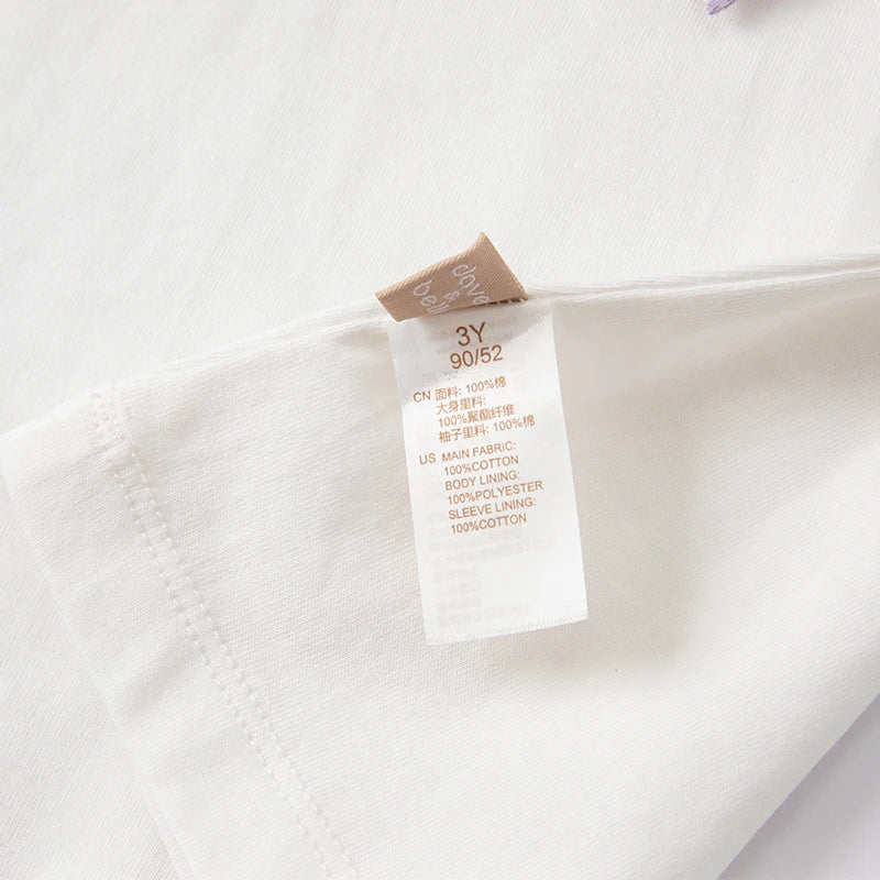 Dave Bella Girls Short Sleeve Blouse Skirt Sets Plaided Sunmmer Clothes Two-Pieces Shirt Skirt Suit Children Clothes DBK2221925