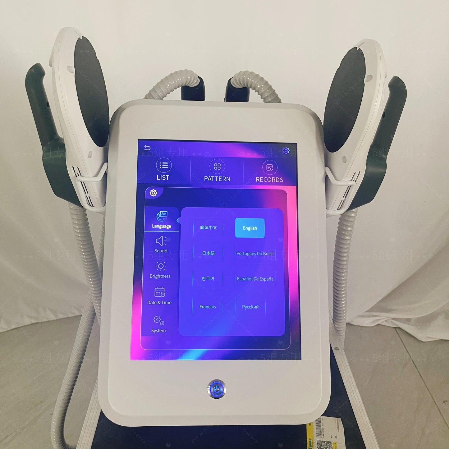 Newest Vacuum Inner Ball Roller 360 Degree Rolling Cellulite Massage Weights Loss Machine Body Muscle body slimming fat removal