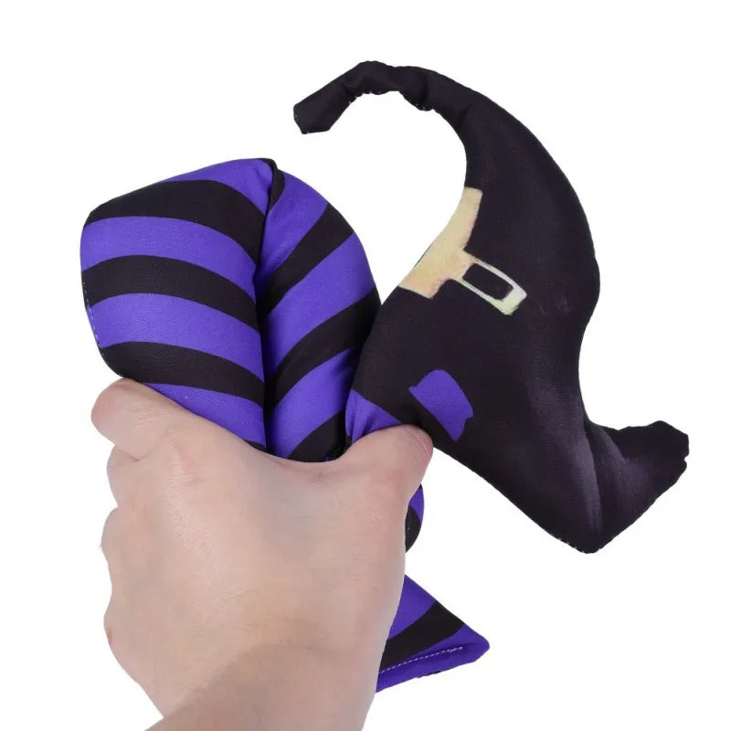 Halloween Witch Legs Perfect For Storage Reuse Decoration Pendant Festival Party Room Door Wall Ornament Wicked Witch Thighs