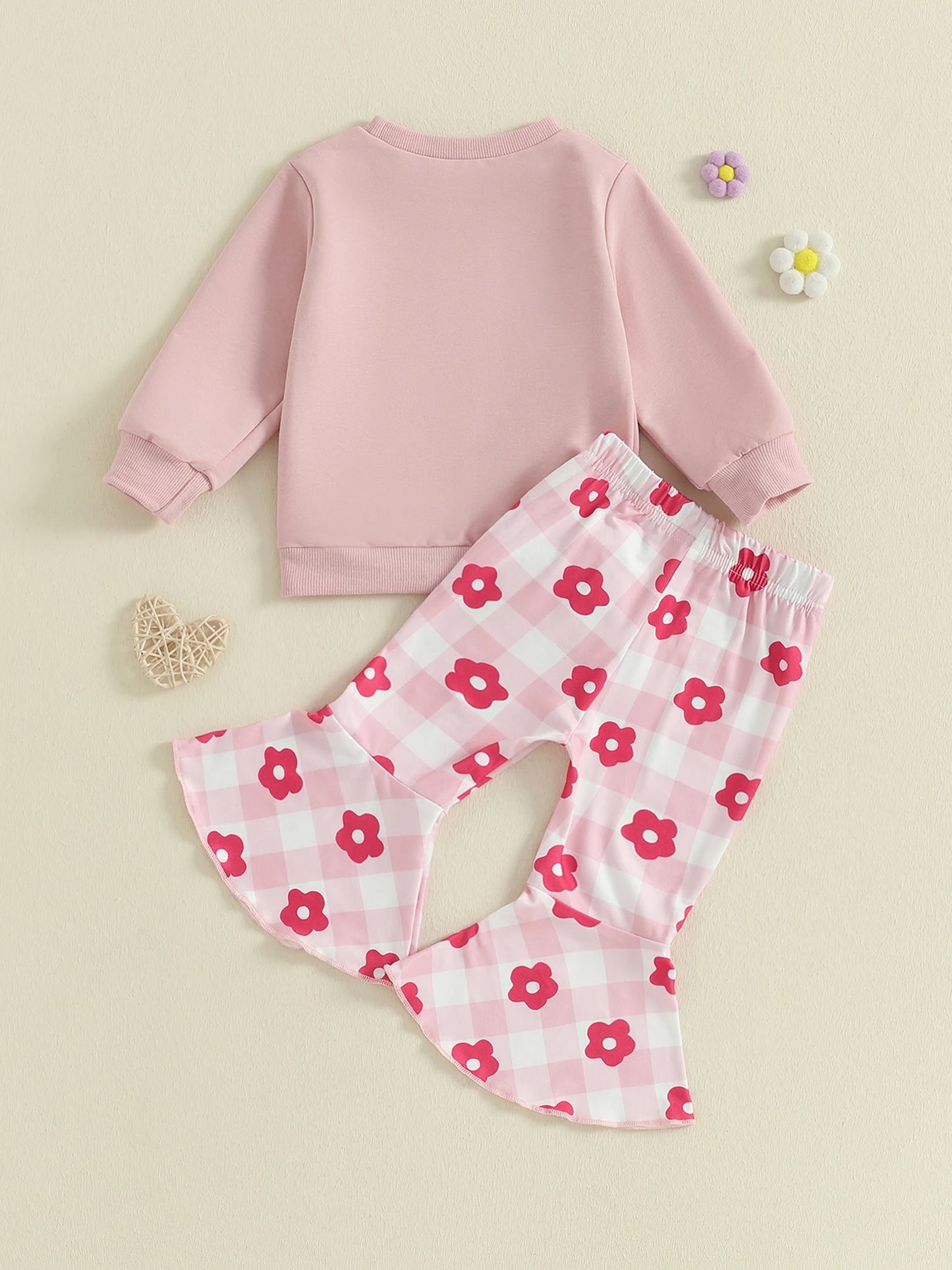 Adorable Toddler Girl Winter Outfits Warm Fleece Hooded Jacket Cozy Knit Leggings 2 Piece Set for Cold Days