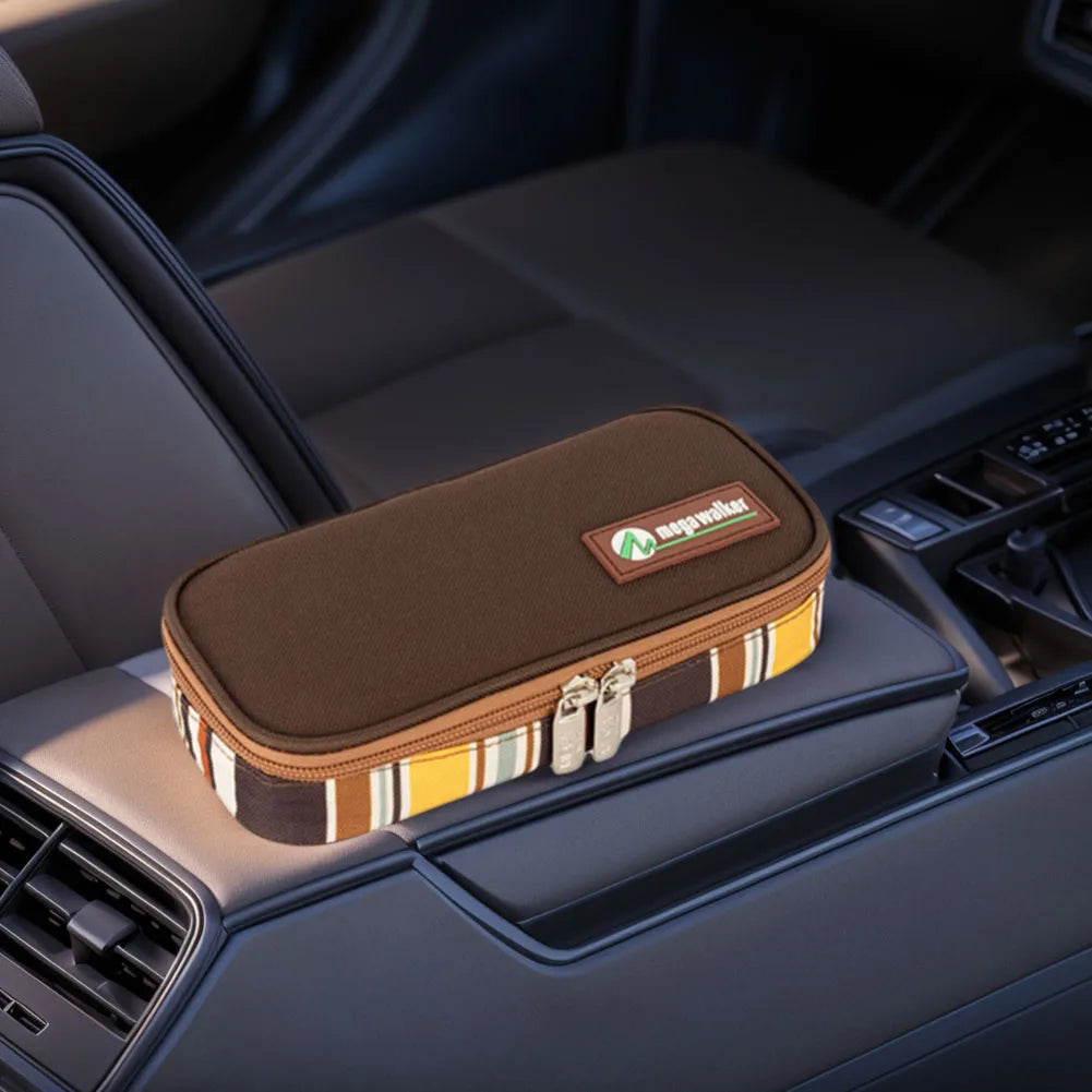 Insulin Cooler Bag Medication Cooler Bag with 2 Ice Packs Insulated Diabetic Bag Portable Medicine Carrying Case for Insulin Pen