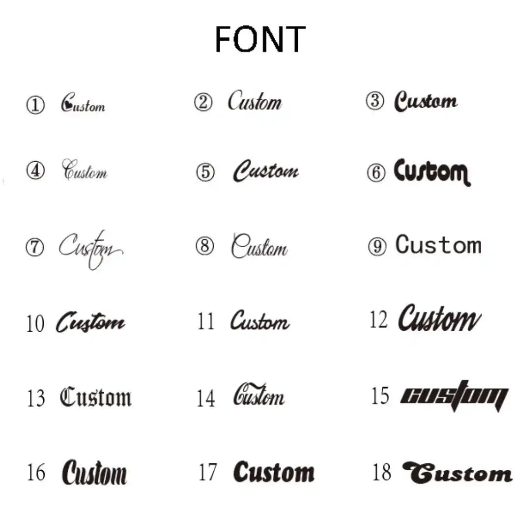 Duoying Custom Name Earrings Heart Shape 30mm Bamboo Hoops